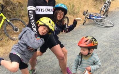 3 Generations Cycling the Galloping Goose Trail