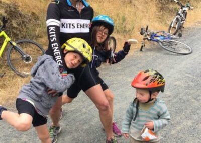 3 Generations Cycling the Galloping Goose Trail