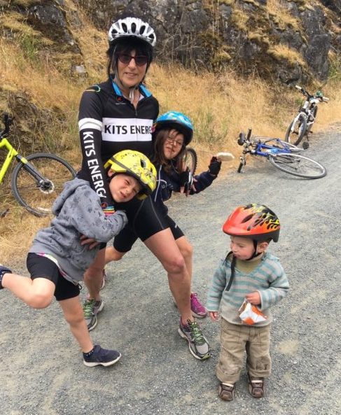 3 Generations Cycling the Galloping Goose Trail